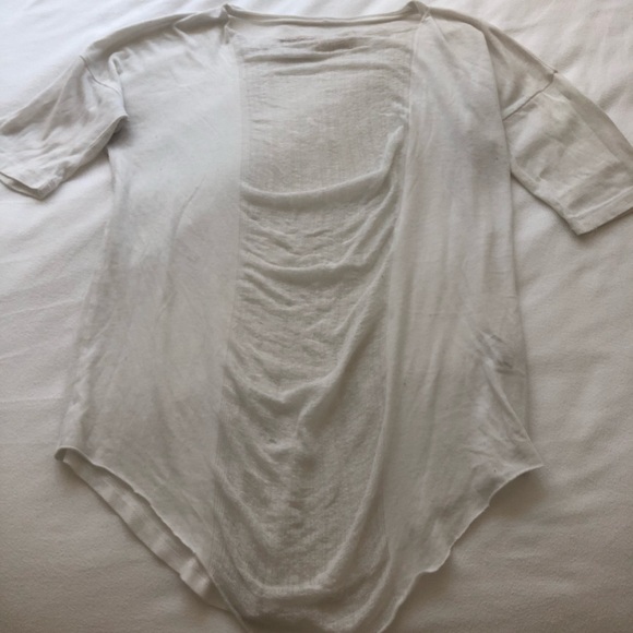 Raquel Allegra Short Sleeve Basic Tee Optic White - Picture 4 of 8